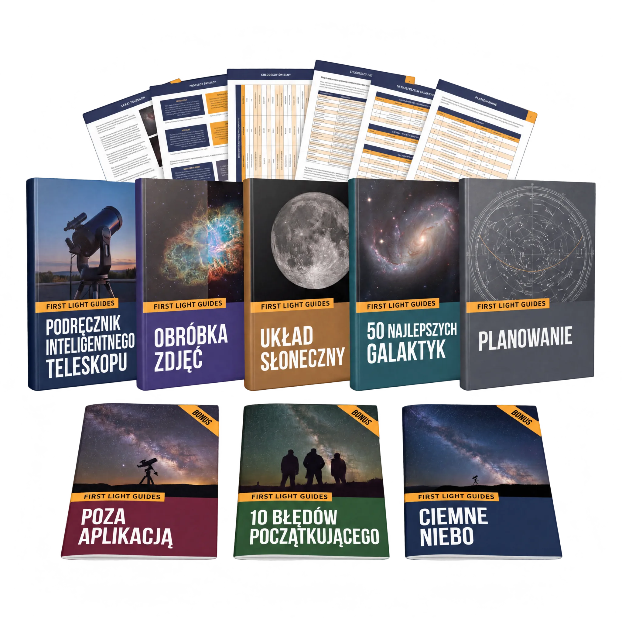 Podręcznik inteligentnego teleskopu – komplet