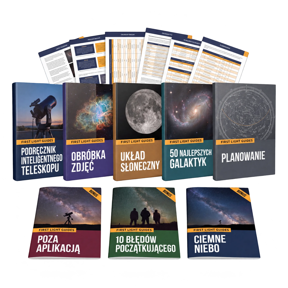 Podręcznik inteligentnego teleskopu – komplet